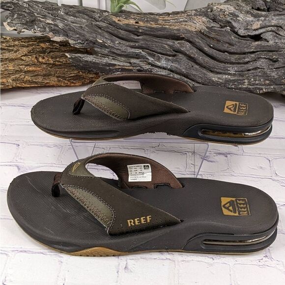 Reef Fanning Sandals Flip Flops - Picture 4 of 9